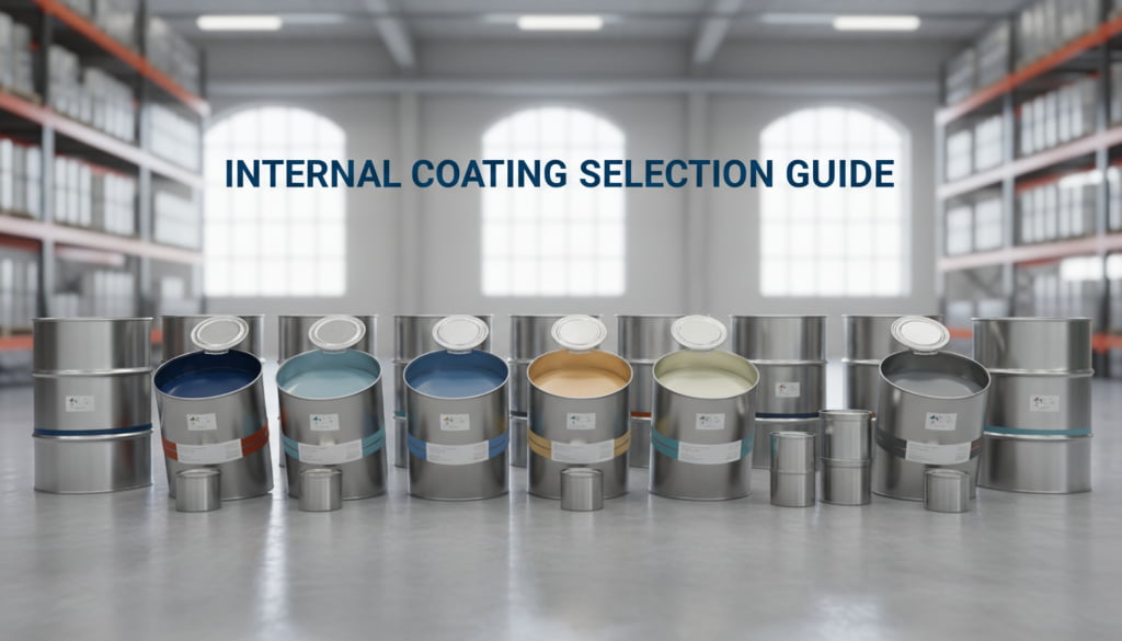 How to Choose the Internal Coating for Chemical Cans?