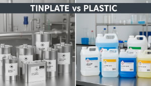 Tinplate vs Plastic for Chemical Packaging