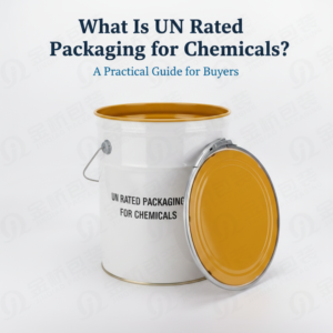 "UN rated metal packaging"