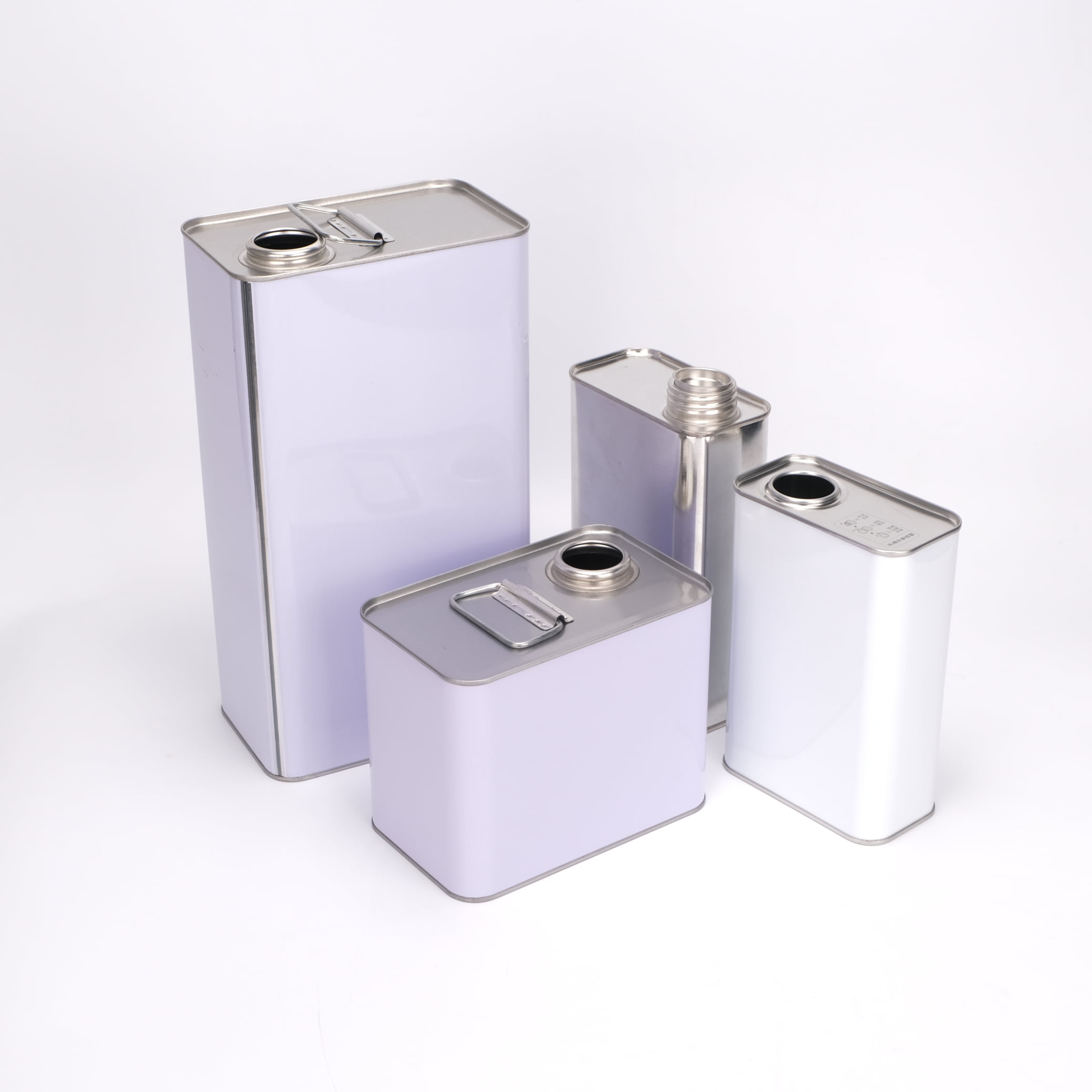 Square paint pails 10L-20L for industrial coatings